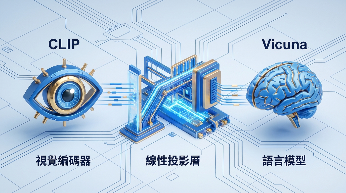 LLaVA 第 4 章:模型架構解析 - 連接視覺與語言的優雅設計